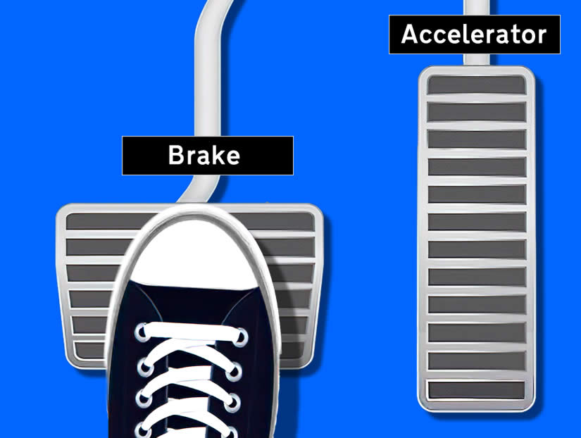 Which Pedal is the Brake in an Automatic Car - Learn Automatic